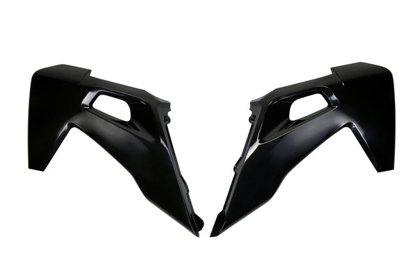 UFO Radiator Covers Black Husqvarna FC/TC HU03390#001