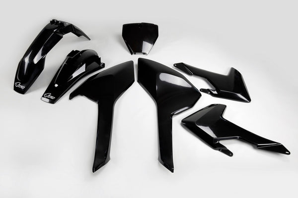 UFO Plastic Kit Black Husqvarna Hukit616@001