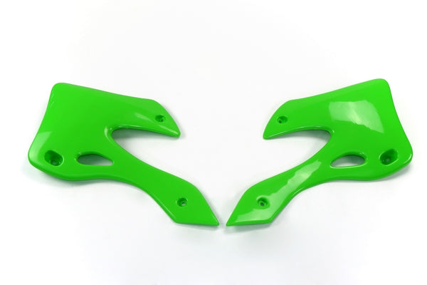 UFO radiator bedekt Green Kawasaki KX125/250 KA03720#026