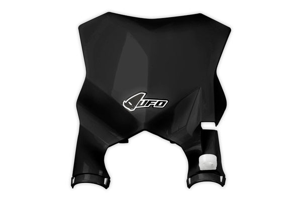 UFO Stadium Voorste nummerplaat Zwart Kawasaki KX250F/450F KA04746#001