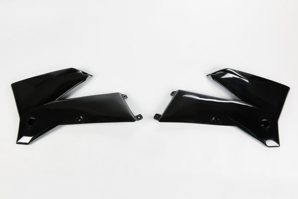 UFO Radiator Covers Black KTM KT03084#001