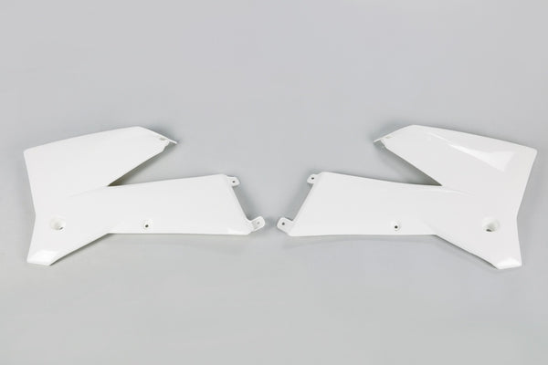 UFO Radiator Covers White KTM KT03084#047