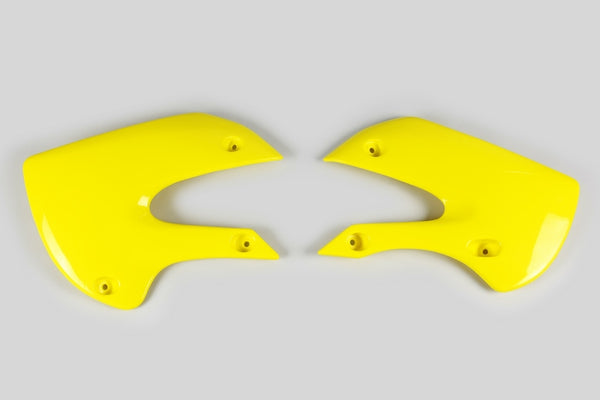 UFO Radiator Covers Yellow Suzuki RM65 SU03927-102