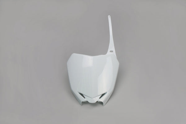 UFO voorste nummerplaat wit Suzuki RM-Z250/450 SU04919#041