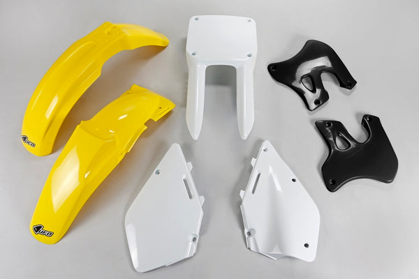 UFO Plastic Kit OEM -kleur Suzuki RM125/251 Sukit393@999