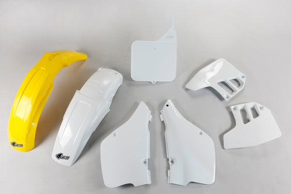 UFO Plastic Kit OEM -kleur Suzuki RM125 Sukit397@999