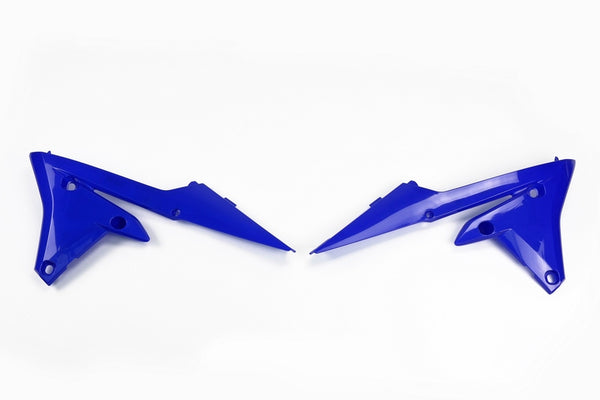 UFO Radiator Covers Reflex Blue Yamaha YZ250F/450F YA04838#089