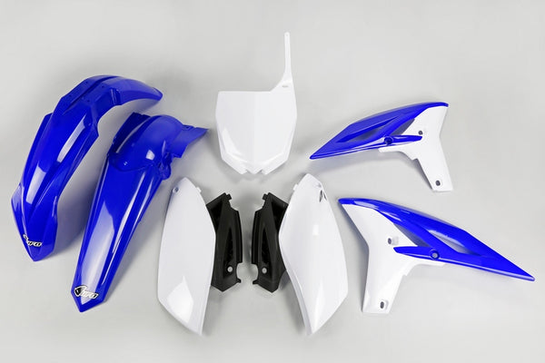 UFO Plastic Kit OEM Kleur Blauw/Wit Yamaha YZ250F Yakit310@999