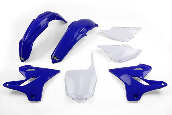 UFO Plastic Kit OEM Kleur Blauw/Wit Yamaha YZ125/250 Yakit319@999
