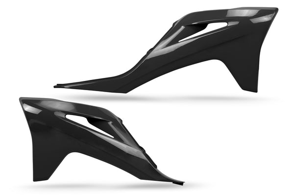 UFO -radiator bedekt zwart gas MC GG07128#001