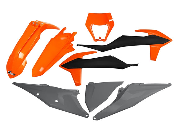 UFO Plastic Kit OEM-kleur (2021) KTM ExC/EXT-F KTKIT527@999X