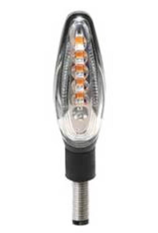 Koso LED Indicator Sonic Rear By Pair - Black He045001