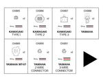 Oxford -indicatoradapterkabel - Honda 3 draadconnector OX893