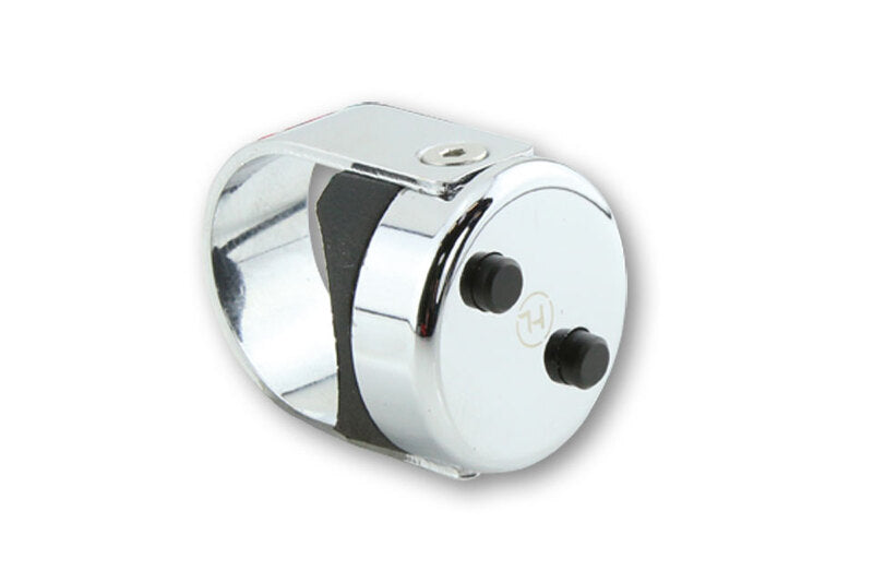 Highsider CNC Push Button Classic, Chrome, 7/8 & 1 "stuur 240-073