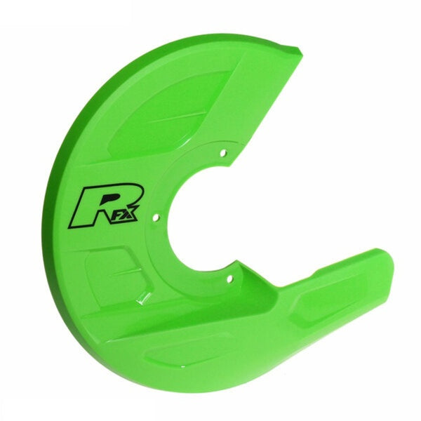 RFX Pro Disc en remklauwbeschermer (Green) Universal om te passen bij RFX Disc Guard Mounts FXDG90100999GN