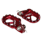 RFX PRO CNC Aluminium Trials Footlest (Black) - Universal Gas/Beta/Sherco/Montesa