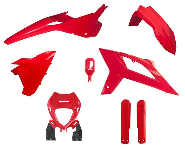 Racetech Replica Plastic Kit-Beta RR (Red) R-Kitbet-RS0-620