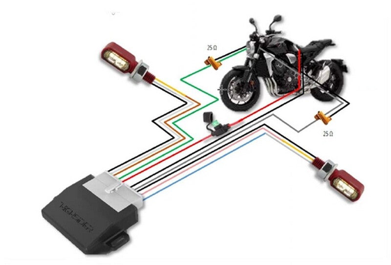 Highsider bl controle-box cb4 voor 2in1 turn-signalen 208-112