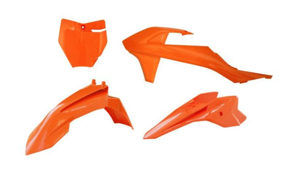 Racetech Plastic Kit 4-delige orange R-Kitktm-AR0-050