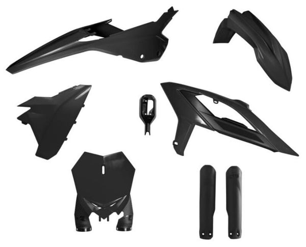 Racetech Plastic Kit 6 delen zwart (R-Kitbet-NR0-624)