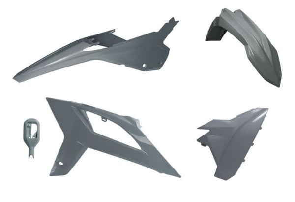 Racetech Plastic Kit 4 delen-replica grijs tot bèta (R-Kitbet-Gr0-520)