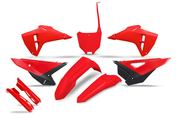 UFO Full Plastics Kit met Fork Guards - OEM Color Hokit127f@999