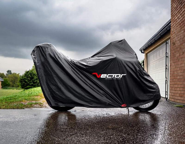 Vector H2O Outdoor Protection - Zwart (motorfiets/scooter met toppositie)