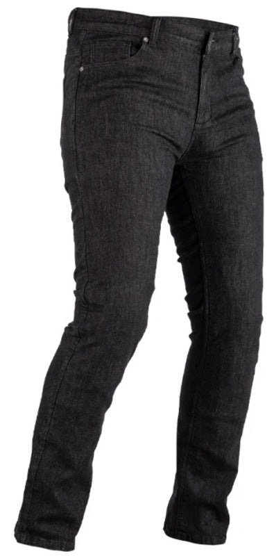 Eerste taps toelopende gewapende jeans zwart maat 3xl 102614BLK-40
