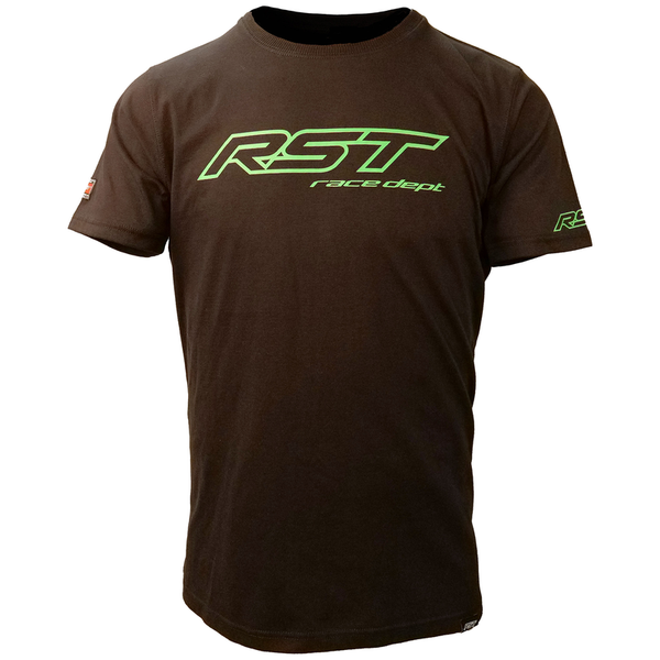 Rst Race Dept Logo T -Shirt - Neongreen