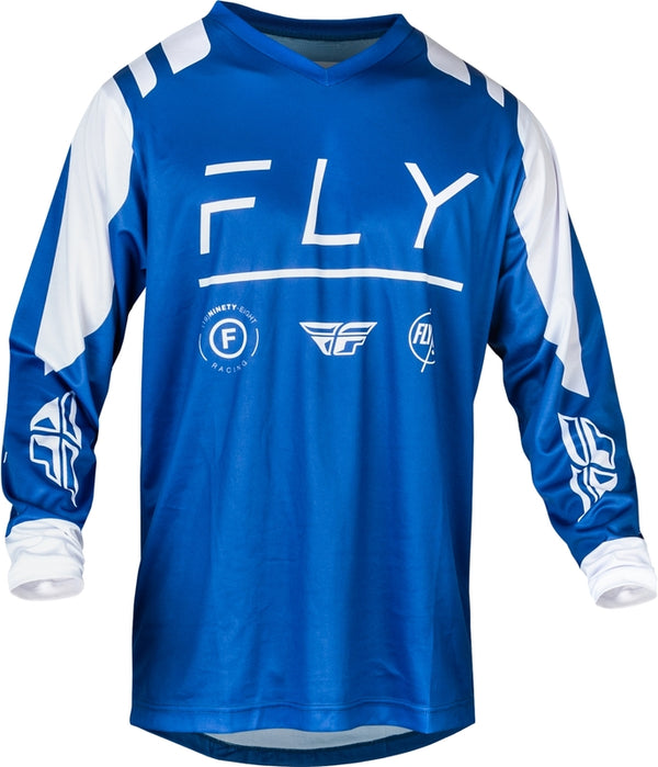 Fly Racing F-16 jersey-true blauw/wit 377-924m