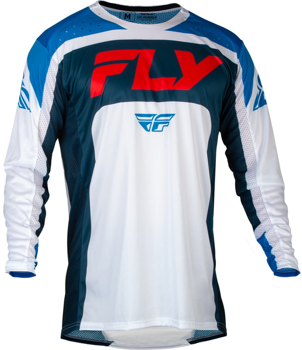 Fly Racing Lite Jersey - Rood/White/Navy 377-723M
