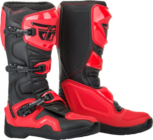 Fly Racing Maverik Boots - Rood/Black 364-67307