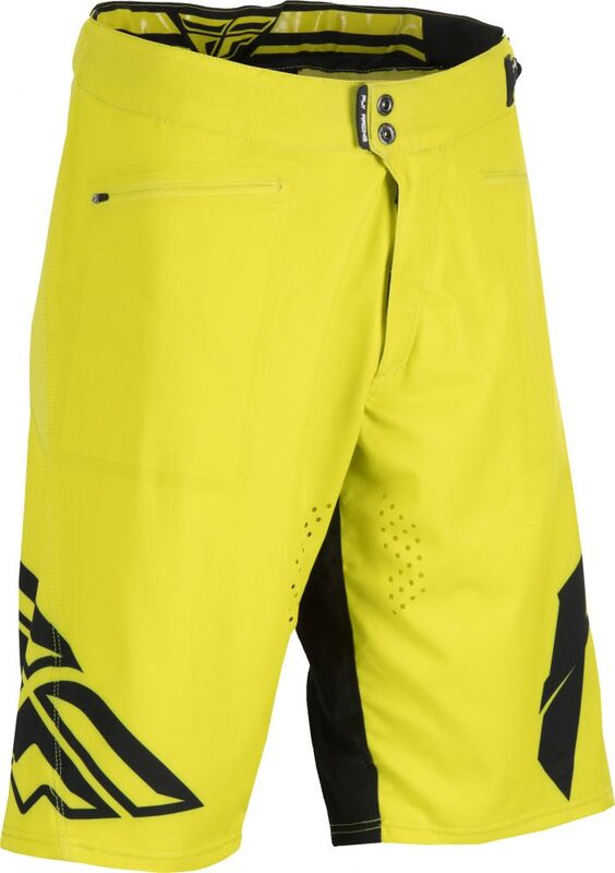 Fly Racing Radium Short - geel/zwart 353-24328