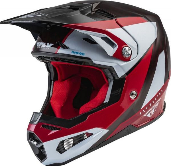 Fly Racing Formula Carbon Prime Helmet Red/White/Red Carbon XL 73-4432x