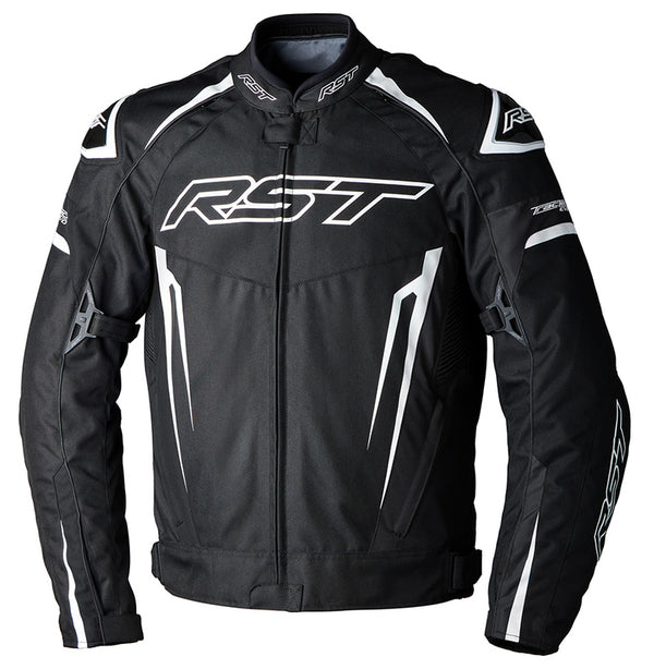 Eerste textiel mc-jacket tractech evo 5 zwart /wit