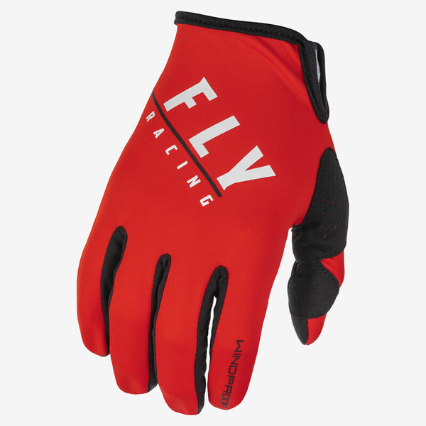 Fly Racing winddichte handschoenen - rood 371-14309