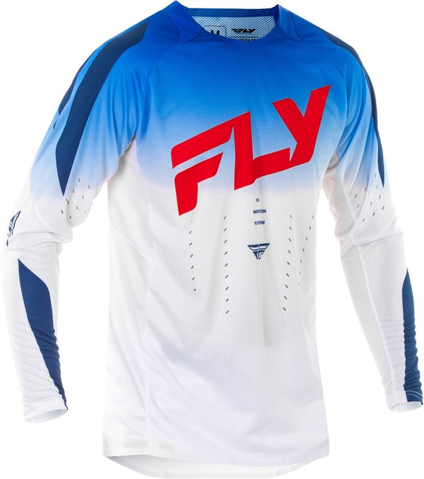 Fly Racing Evolution DST Jersey - rood/wit/blauw 378-123m