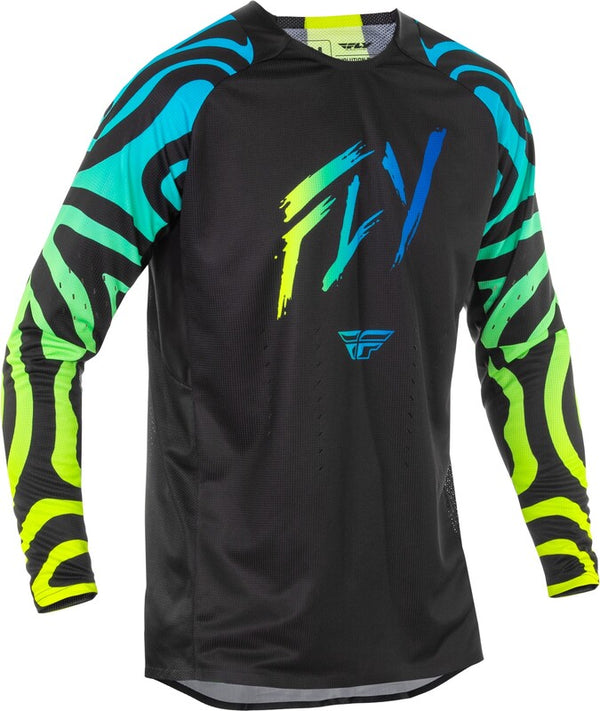 Escape Racing Evolution DST S.E. Zen Jersey-Black/Blue/Hi-Vis 378-124s
