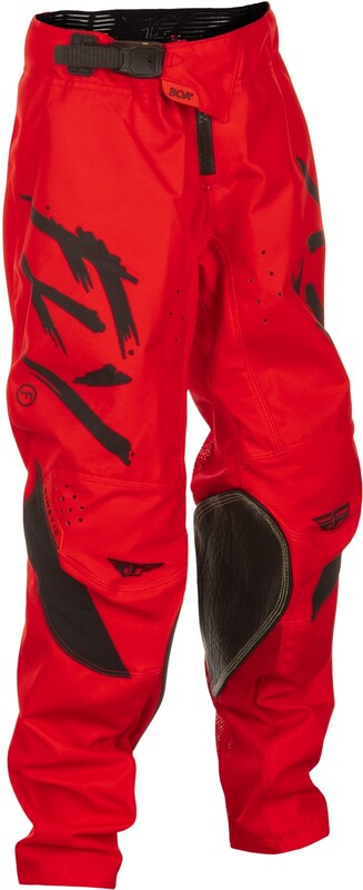 Fly Racing Kinetic Stoke Youth Pants - Rood/Black 378-53724