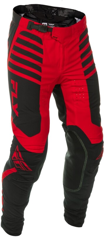 Fly Racing Lite Pants - zwart/rood 378-73128
