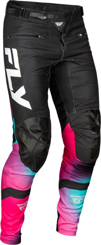 Fly Racing Rayce Bicycle Youth Pants - Fuschia/Black/Teal 378-0612222