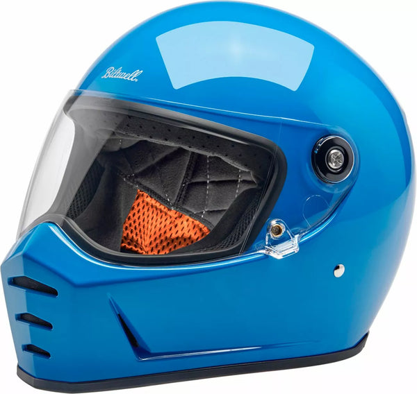 BILTWELL HELMET LANESPLTR BLUE SM 1004-129-502