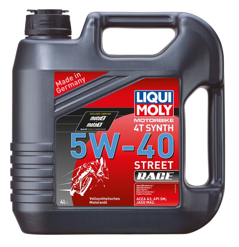 Liqui Moly Motorolja 4T SYNT 5W-40 RACE 4L