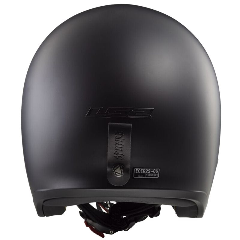 LS2 OPEN MC Helmet Spitfire II matte black