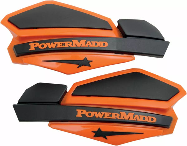 PowerMadd Handguards Star of/BK 34205