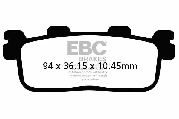 EBC Brake Pad HH Sint Scooter SFA607HH