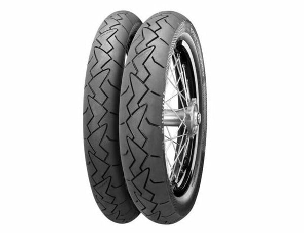 Continentale banden Conticlassic Attack Front 100/90 R 19 m/c 57V TL