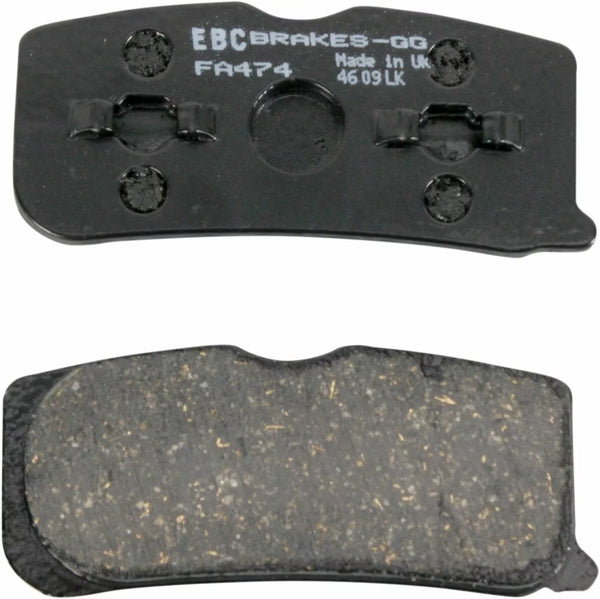 EBC Brake Pad FA ziet er organische FA474 uit