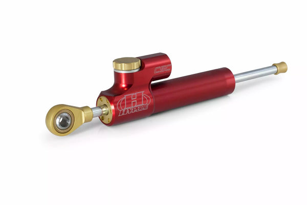 HyperPro Steer Demper 75mm RSC Mad Red DS-075R-NP1
