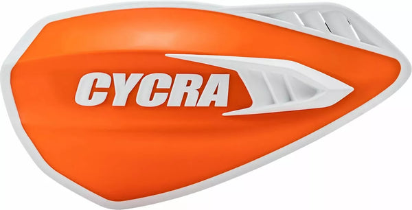 CYCRA CYCLONE HANDGUARDS OR/WT 1CYC-0056-203